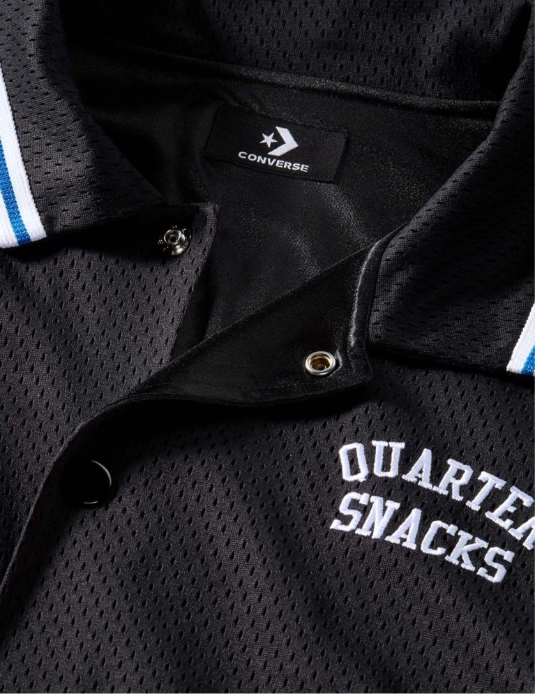 X quartersnacks warm up top black
